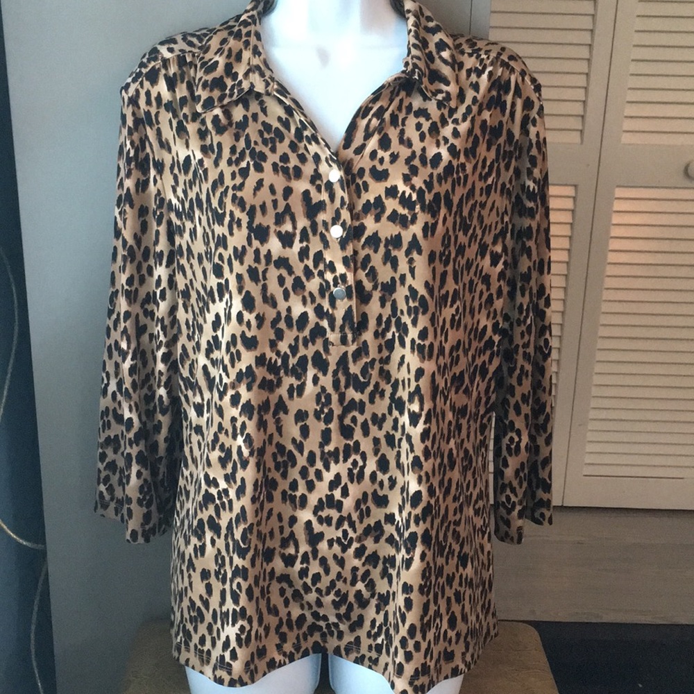 Leopard Print Top